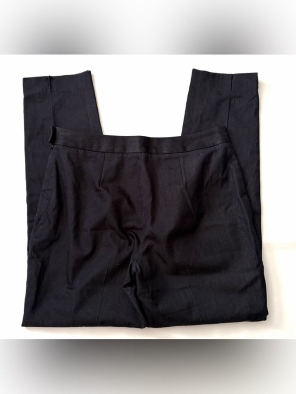 Brooks Brothers Pants Cotton Trousers Caroline Fit Pants Navy Blue size 6 - Picture 8 of 15